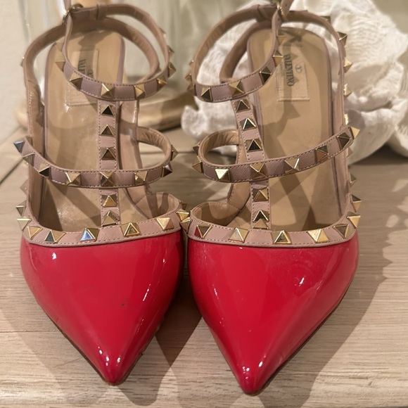 💯 Authentic Valentino Rockstud Pumps-FIRM - Picture 5 of 10